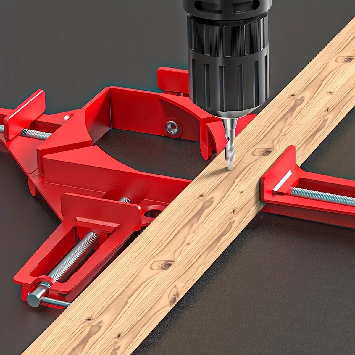 90° Corner Clamp for Woodworking