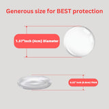 Round Door Handle Bumpers (6/12 Pcs)
