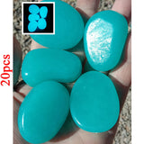 Glow-in-the-Dark Garden Pebbles (20 Pcs)