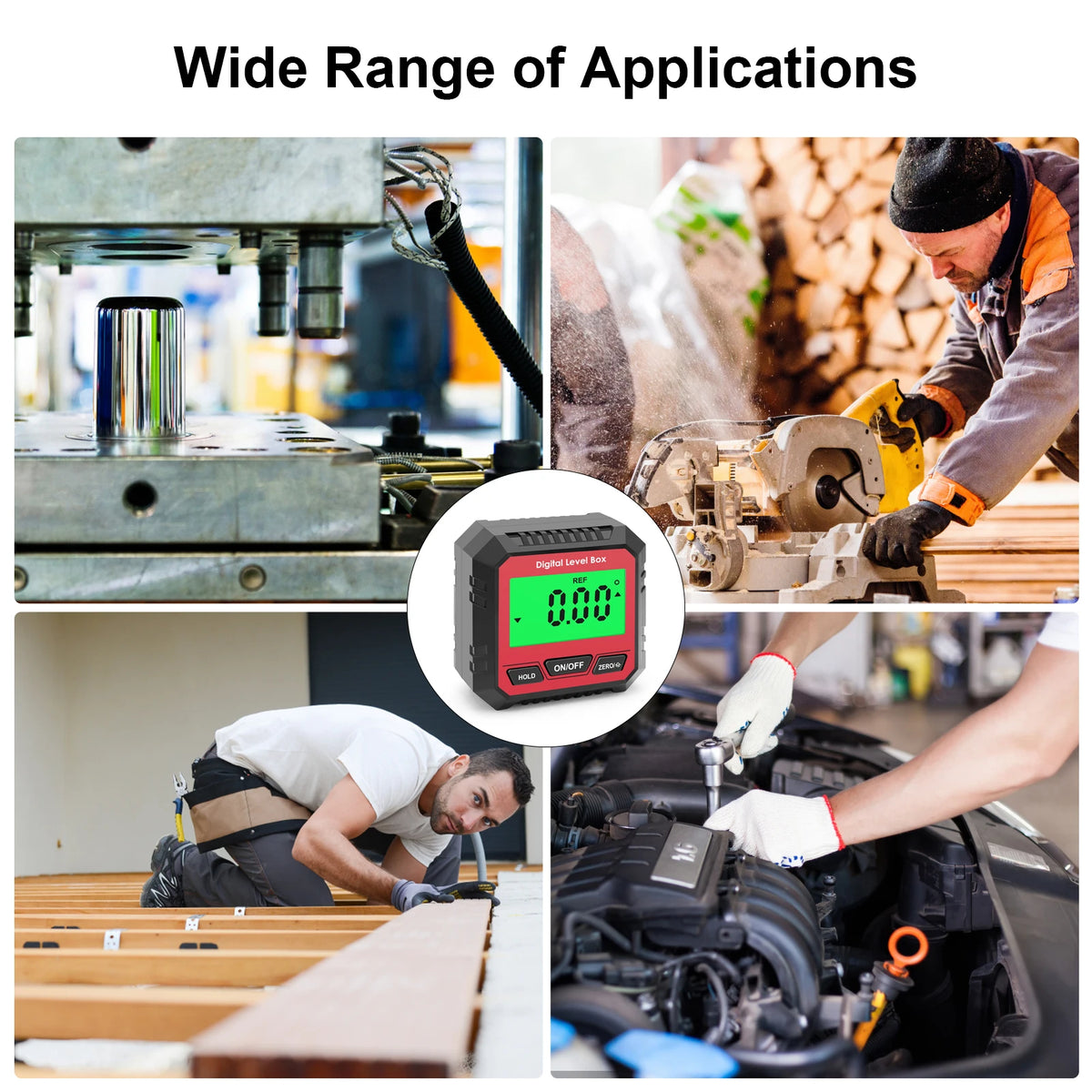 Magnetic Digital Angle Gauge