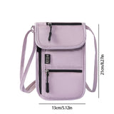 RFID-Blocking Hidden Neck Wallet