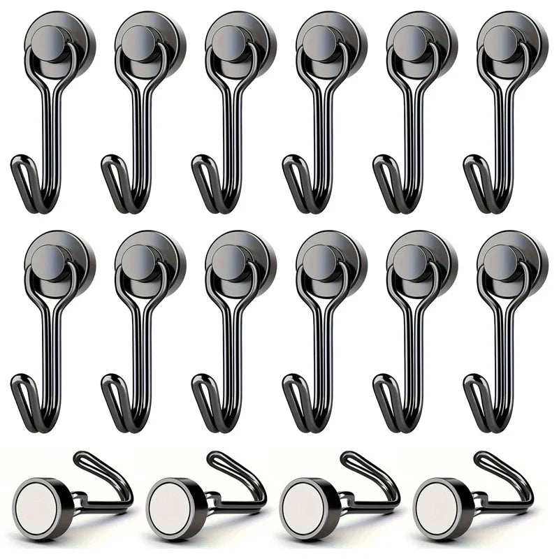 Heavy-Duty Magnetic Hooks