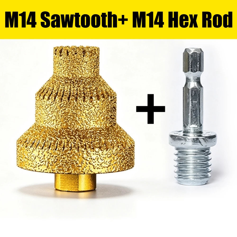 Diamond Step Drill Bit for Tile & Stone