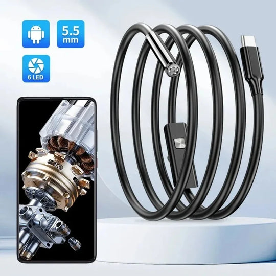 USB-C Inspection Endoscope Camera