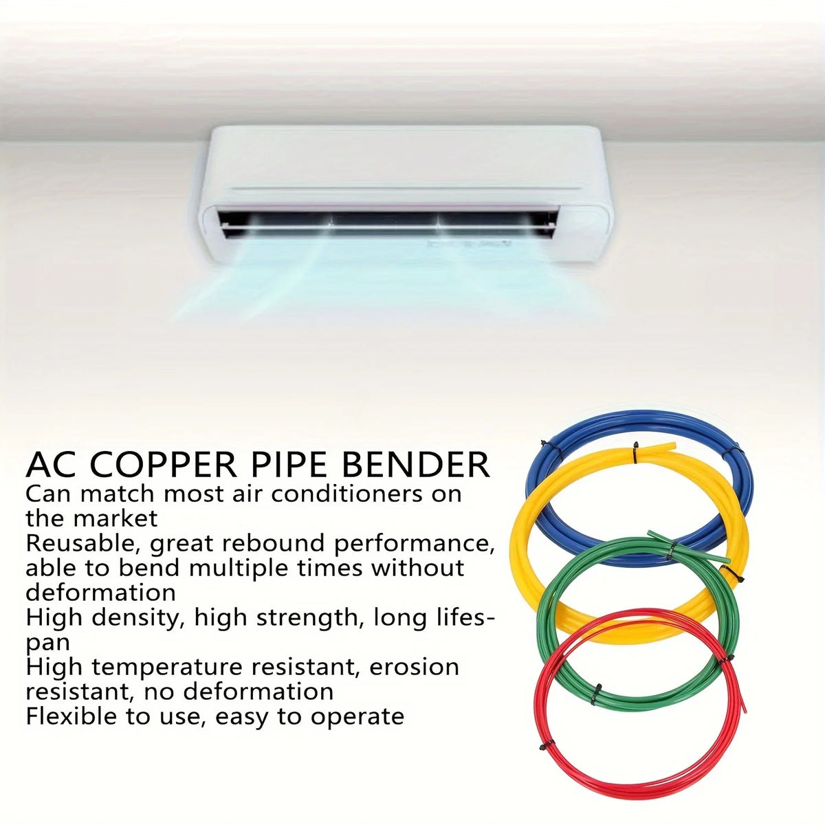 Copper Tube Bend Protector Set (4 Pcs)