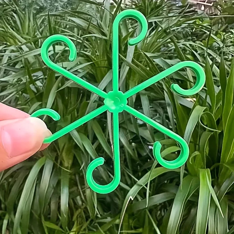 Adjustable Plant Stem Support Clips (4 Pcs)