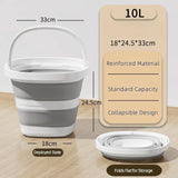 Collapsible Water Bucket with Handle