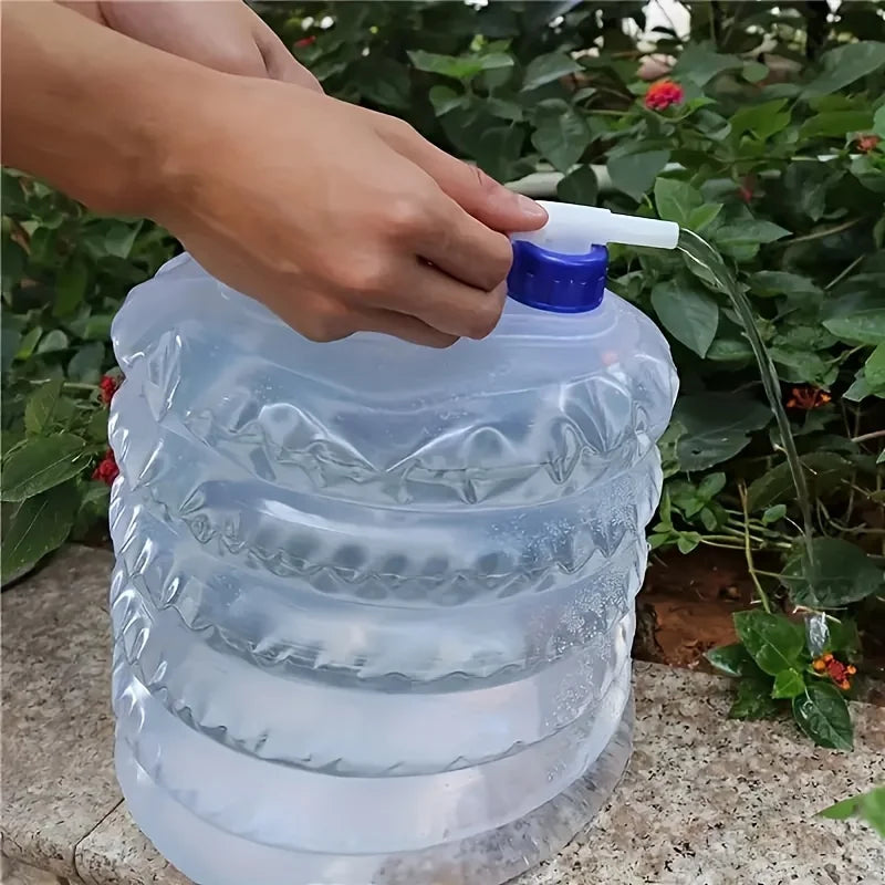 Collapsible Water Container with Spigot