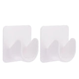 No-Drill Adhesive Curtain Rod Brackets (2 Pcs)
