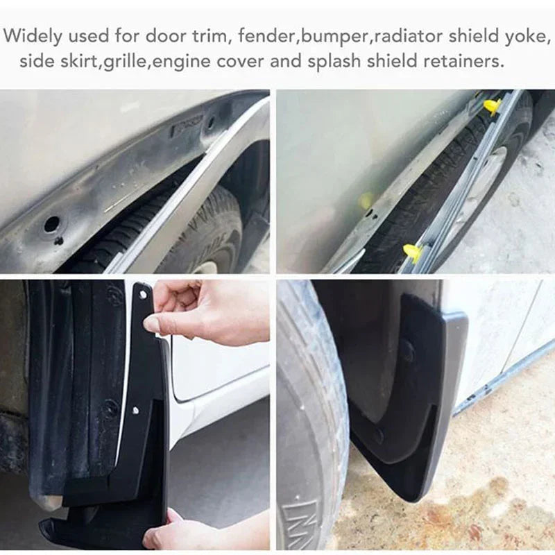 8mm Push Rivet Clips for Car Bumpers