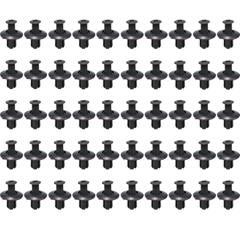 8mm Push Rivet Clips for Car Bumpers