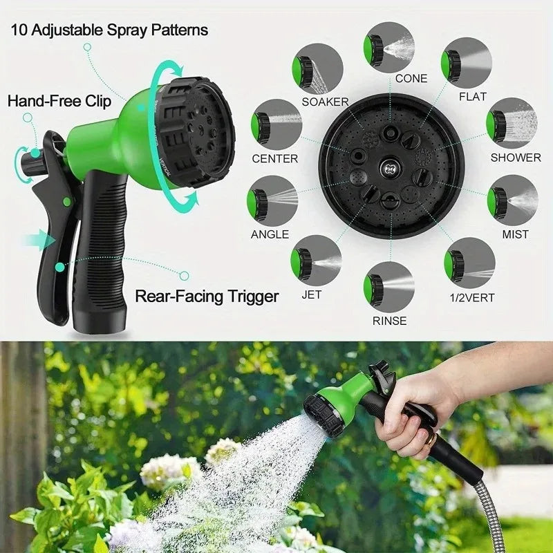 8-Pattern Garden Hose Spray Nozzle