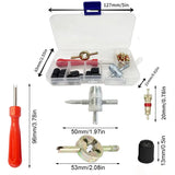 Tire Valve Core Tool Kit (33 Pcs)