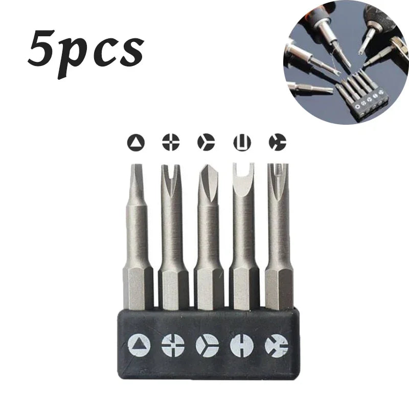 Special-Shaped Screwdriver Bit Set (U, Y, Triangle)