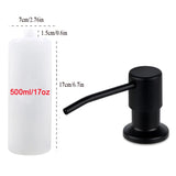 Built-In Sink Soap Dispenser with Extension Tube