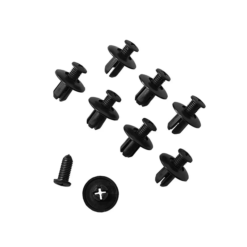 8mm Push Rivet Clips for Car Bumpers