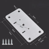 Cabinet Hinge Repair Plates (10 Pcs)
