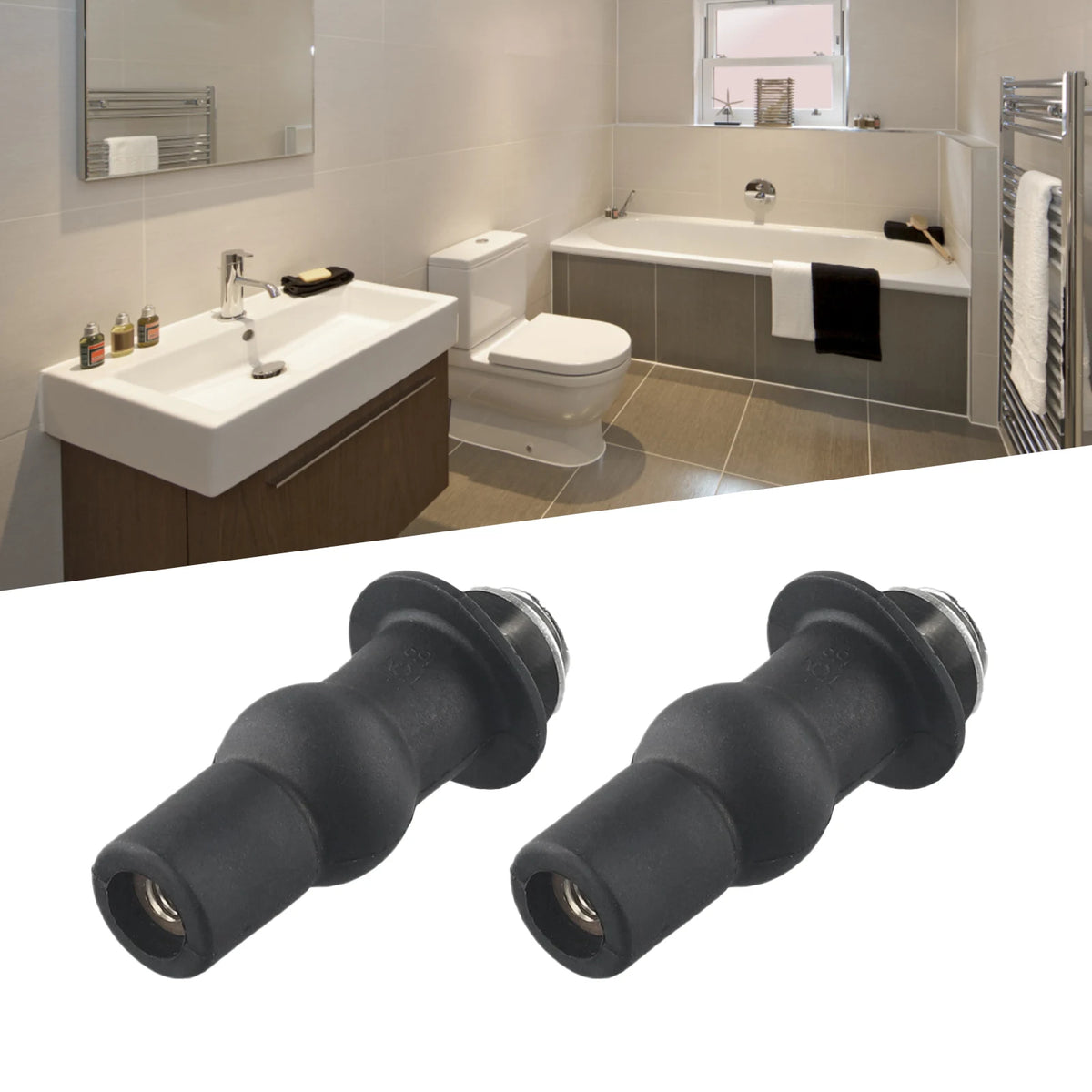 Toilet Seat Hinge Expansion Bolts (2 Pcs)