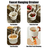 Sink Strainer Basket with Faucet Hook