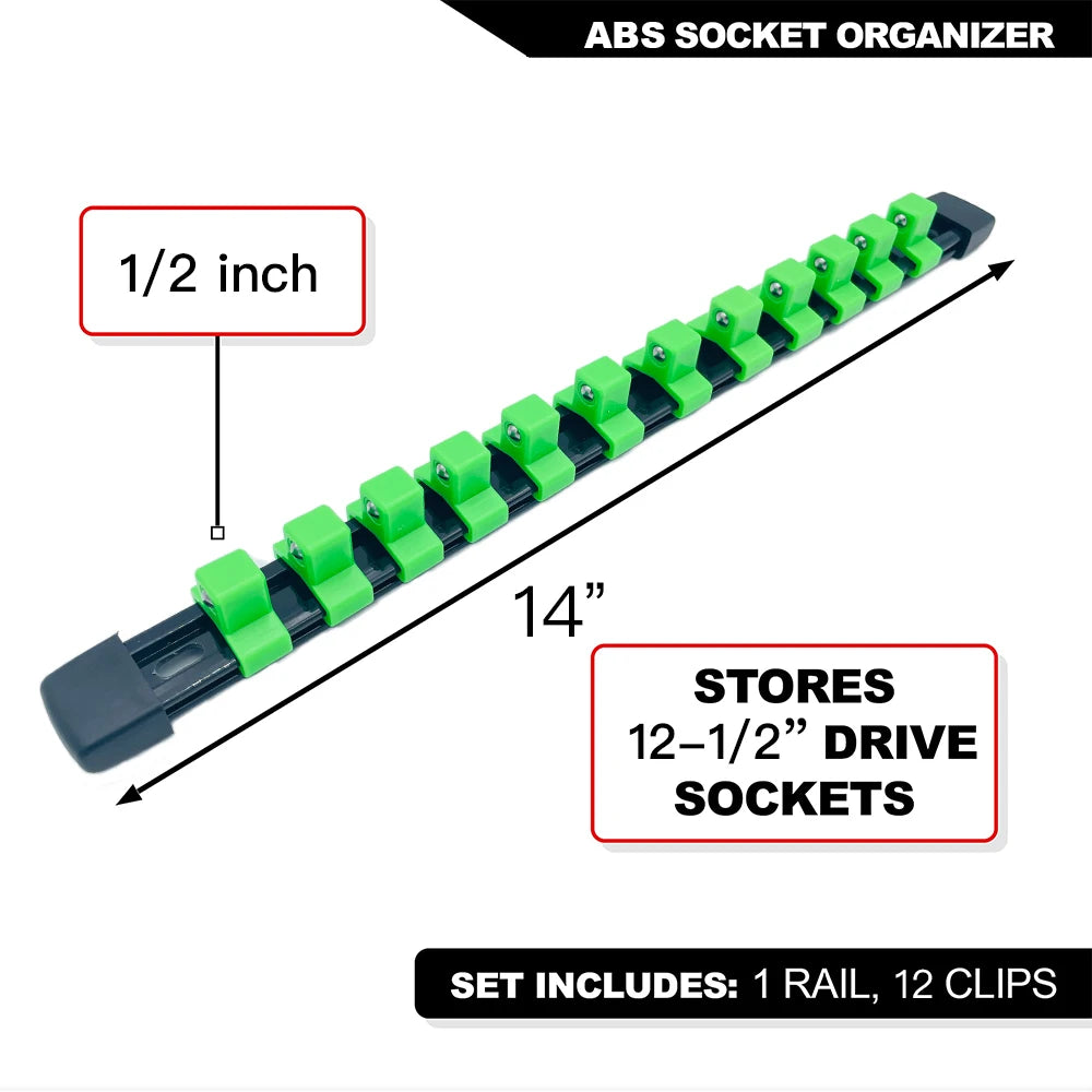 Socket Organizer Rail Set