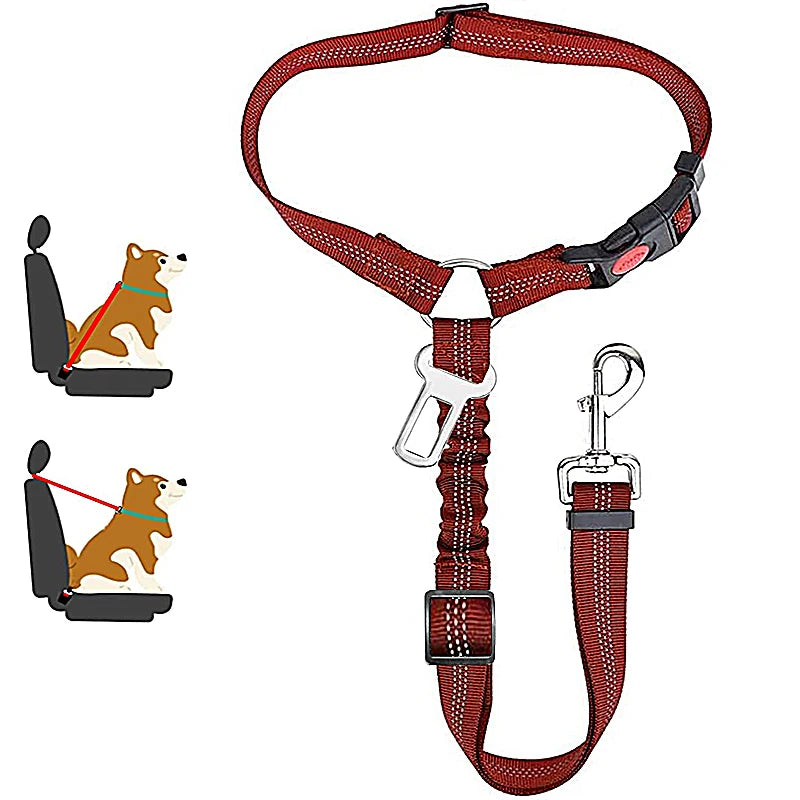 2-in-1 Pet Car Seat Belt