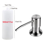 Built-In Sink Soap Dispenser with Extension Tube