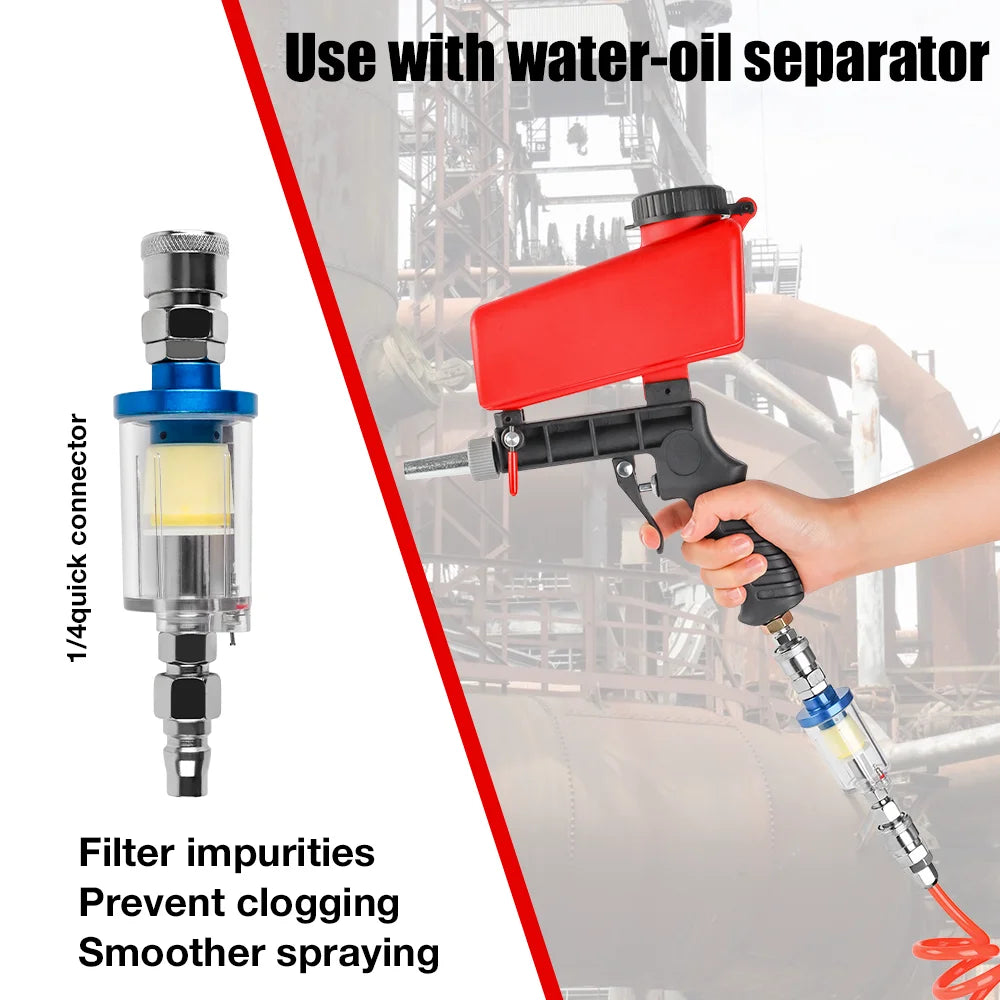 Portable Pneumatic Sandblasting Gun