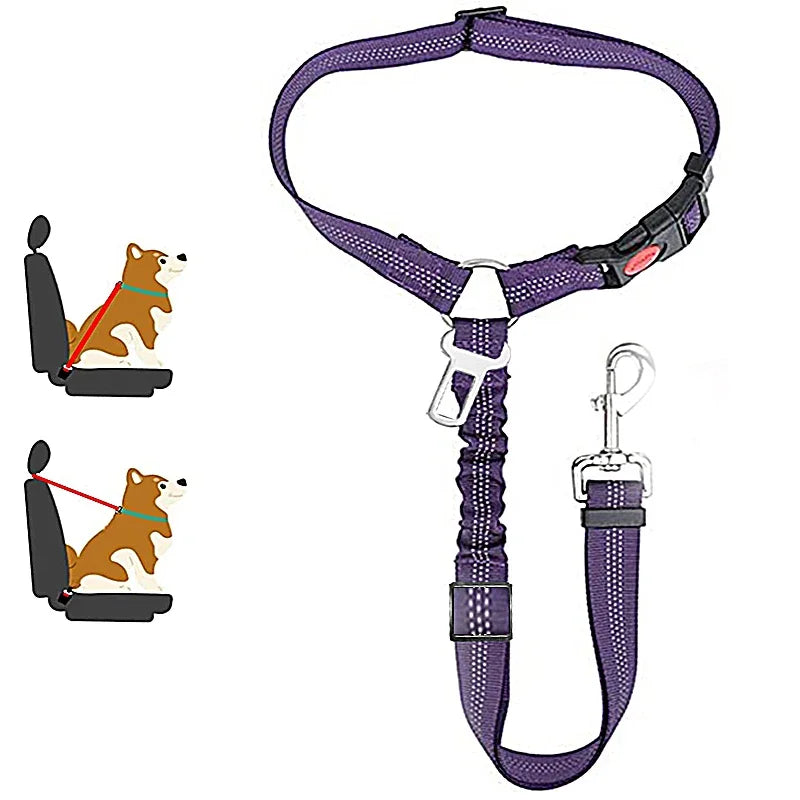 2-in-1 Pet Car Seat Belt