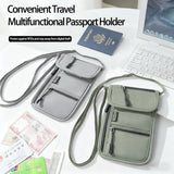 RFID-Blocking Hidden Neck Wallet