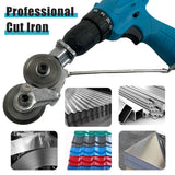 Drill-Powered Sheet Metal Cutter
