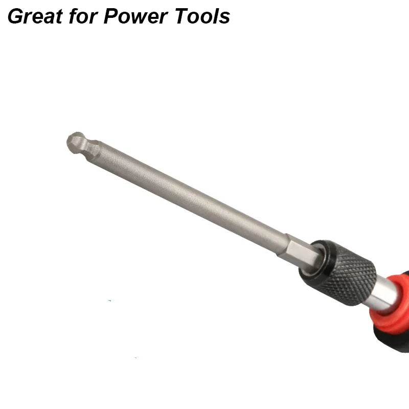 Magnetic Ball-End Hex Bit Set
