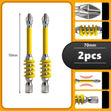 Spring-Loaded Magnetic Screw-Holding Bits