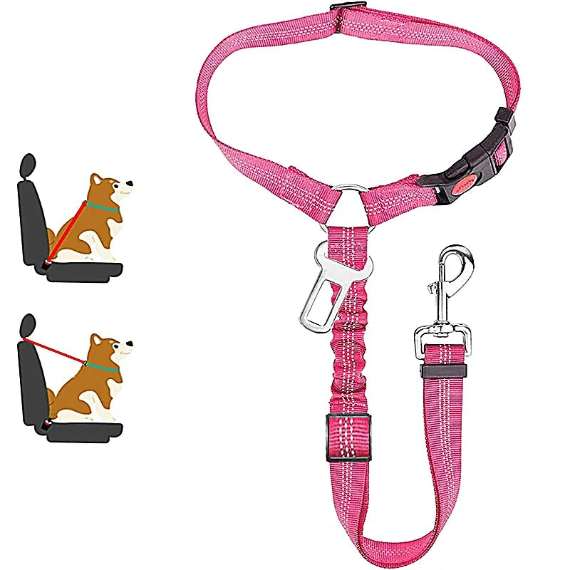 2-in-1 Pet Car Seat Belt