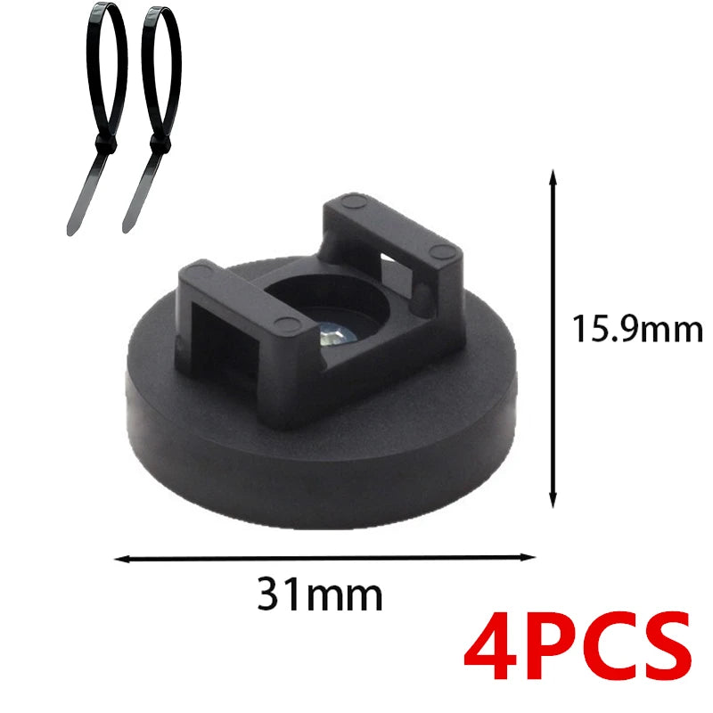 Heavy-Duty Magnetic Cable Tie Mounts