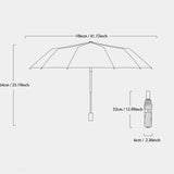 Windproof Reinforced UV Umbrella