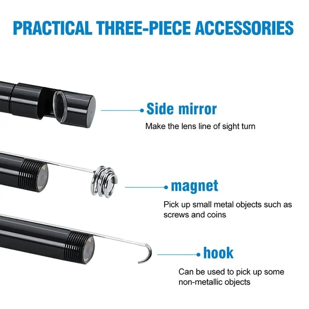USB-C Inspection Endoscope Camera