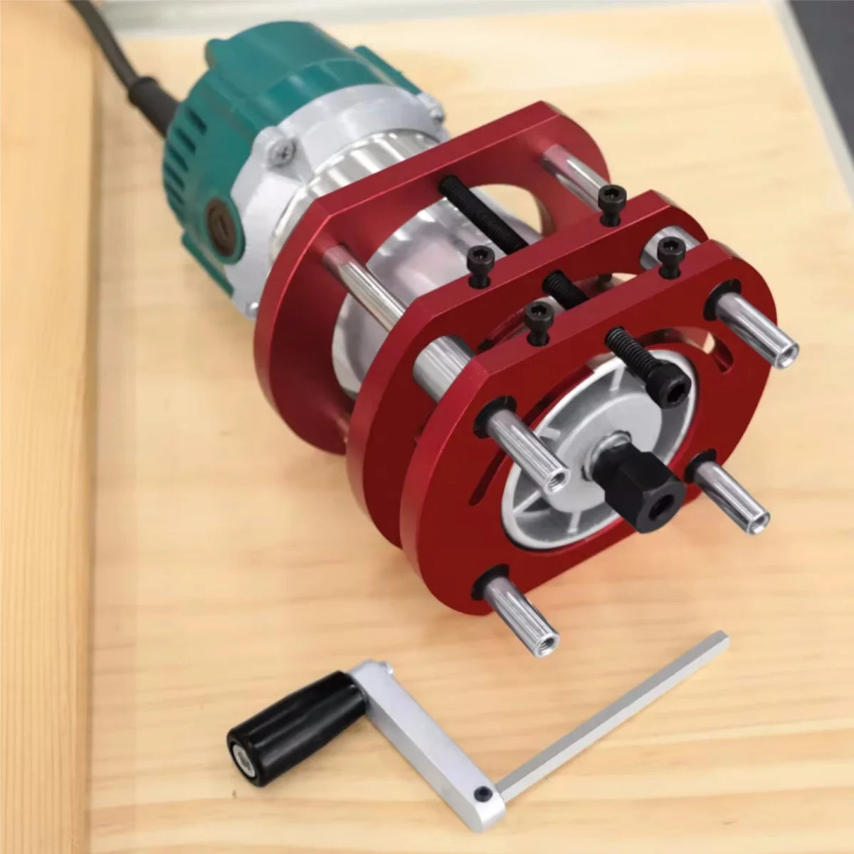 Router Table Insert Plate with Lift