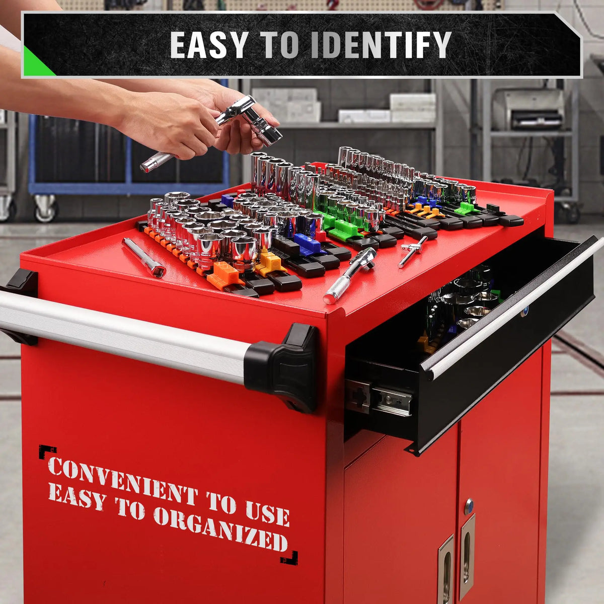 Socket Organizer Rail Set