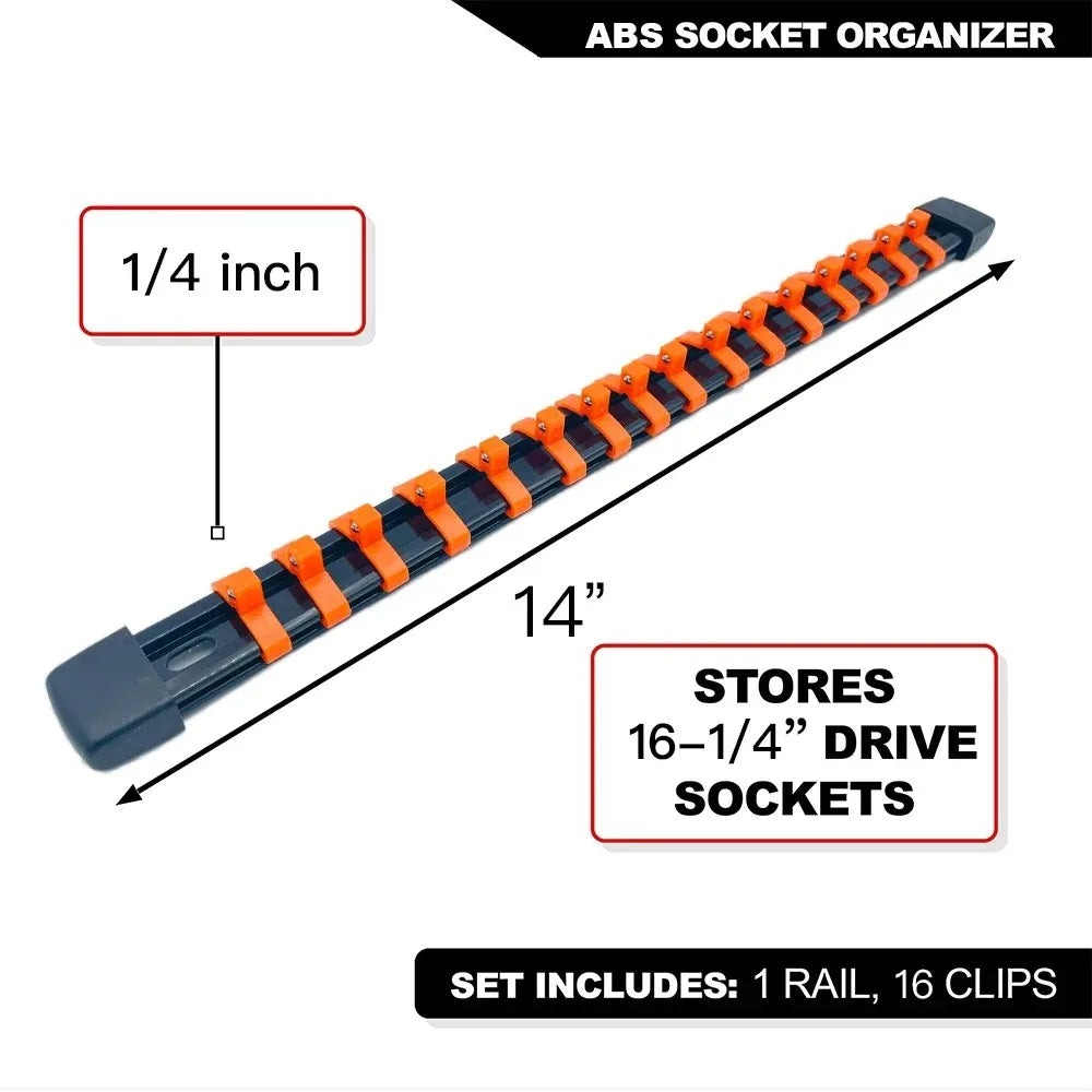 Socket Organizer Rail Set
