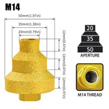 Diamond Step Drill Bit for Tile & Stone