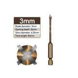Carbide Masonry Drill Bits (3–12mm)