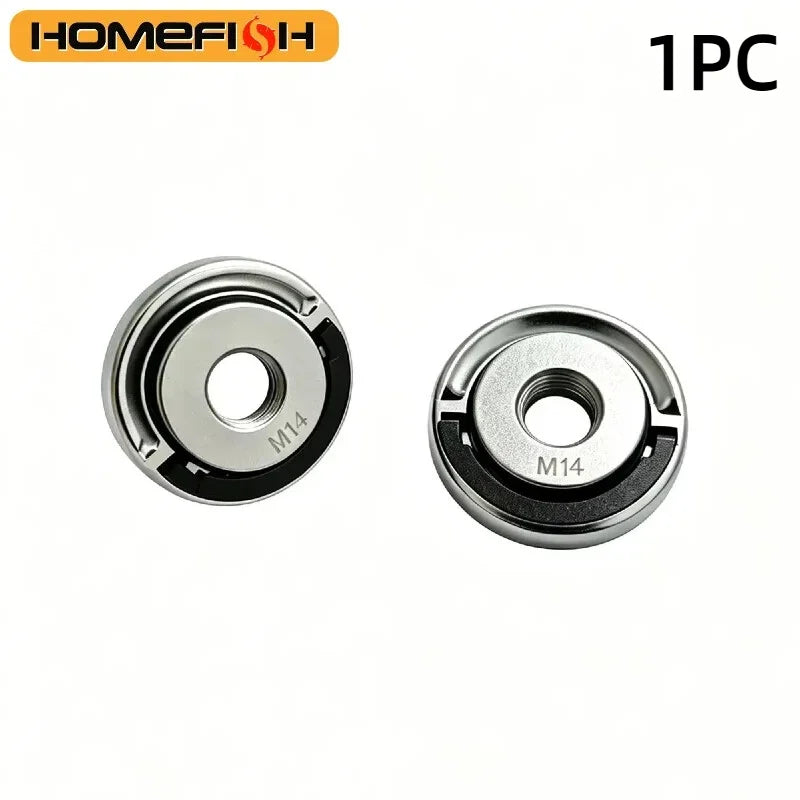 Quick-Release Angle Grinder Flange Nut (M14)