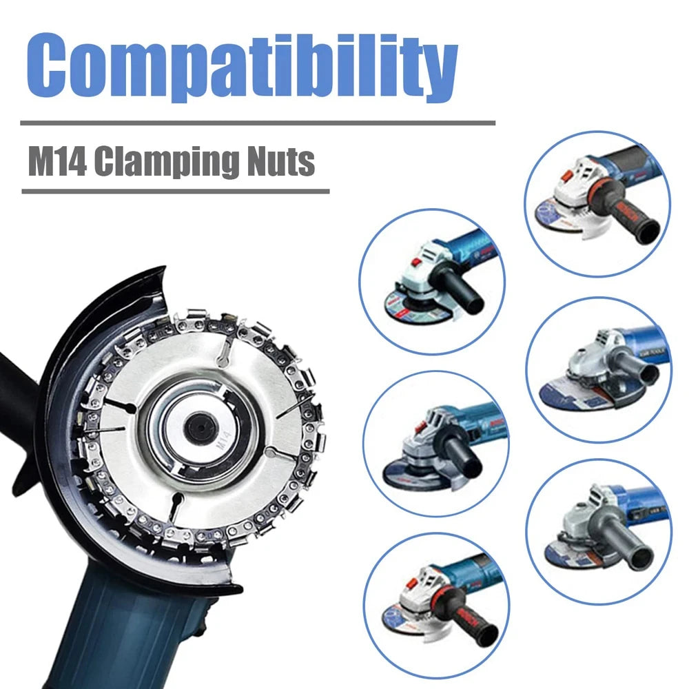 Quick-Release Angle Grinder Flange Nut (M14)
