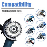 Quick-Release Angle Grinder Flange Nut (M14)