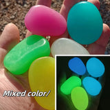 Glow-in-the-Dark Garden Pebbles (20 Pcs)