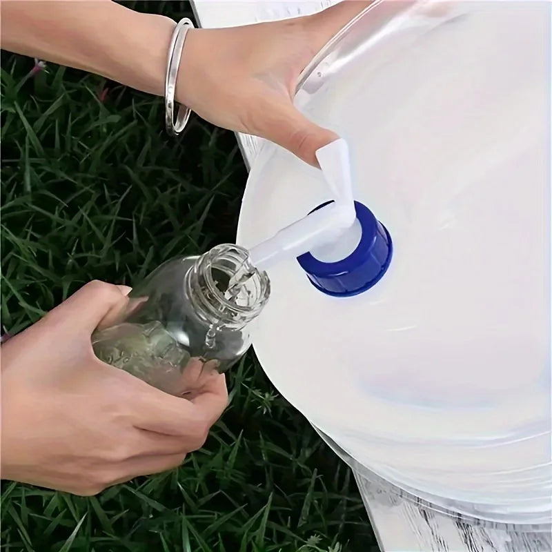 Collapsible Water Container with Spigot
