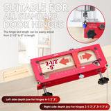 Door Hinge Locator & Drilling Jig