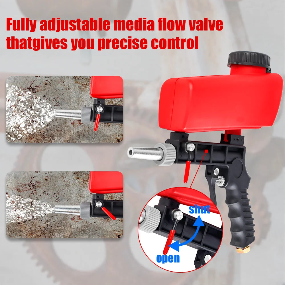 Portable Pneumatic Sandblasting Gun