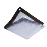 Clear Waterproof Tarp with Grommets