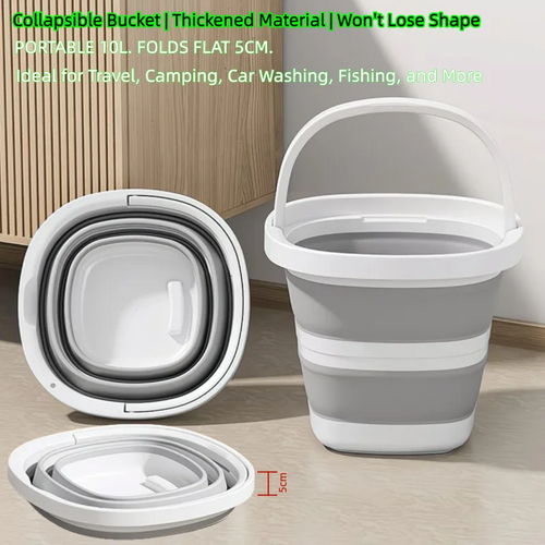 Collapsible Water Bucket with Handle